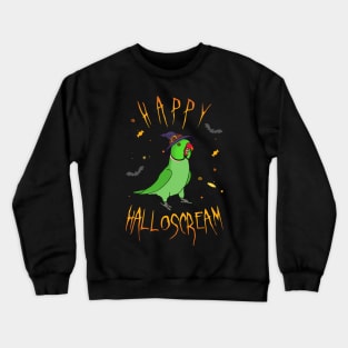 Happy Halloscream Green Alexandrine Crewneck Sweatshirt